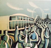 Lunch at The Royal festival Hall  by Trevor Price RE